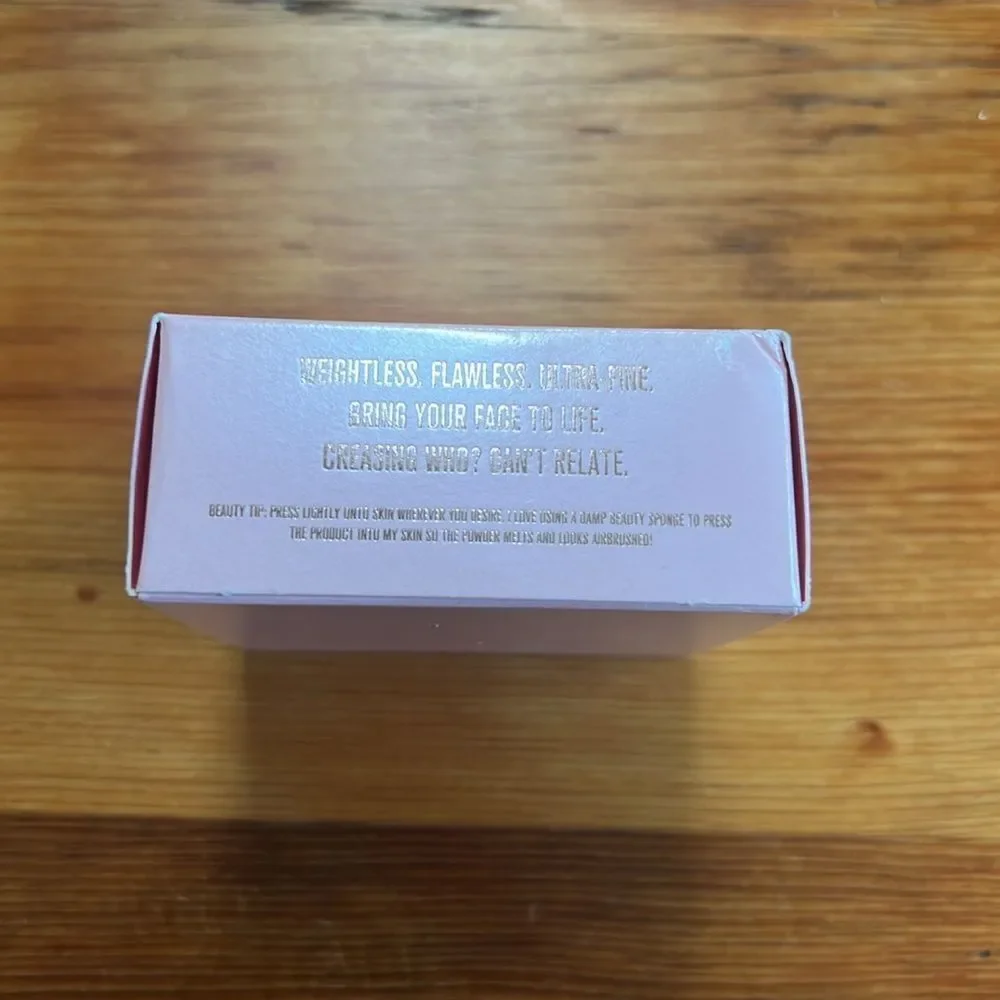 FAIR LUMINOUS Rose Gold Lid New in Box Jeffree Star Magic Star Setting Powder